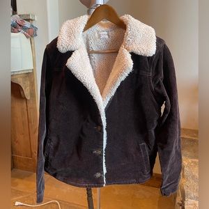 Shyanne Sherpa Corduroy Jacket